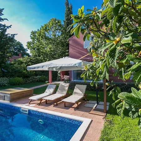 Stunning Red With A Pool 3* Mlini